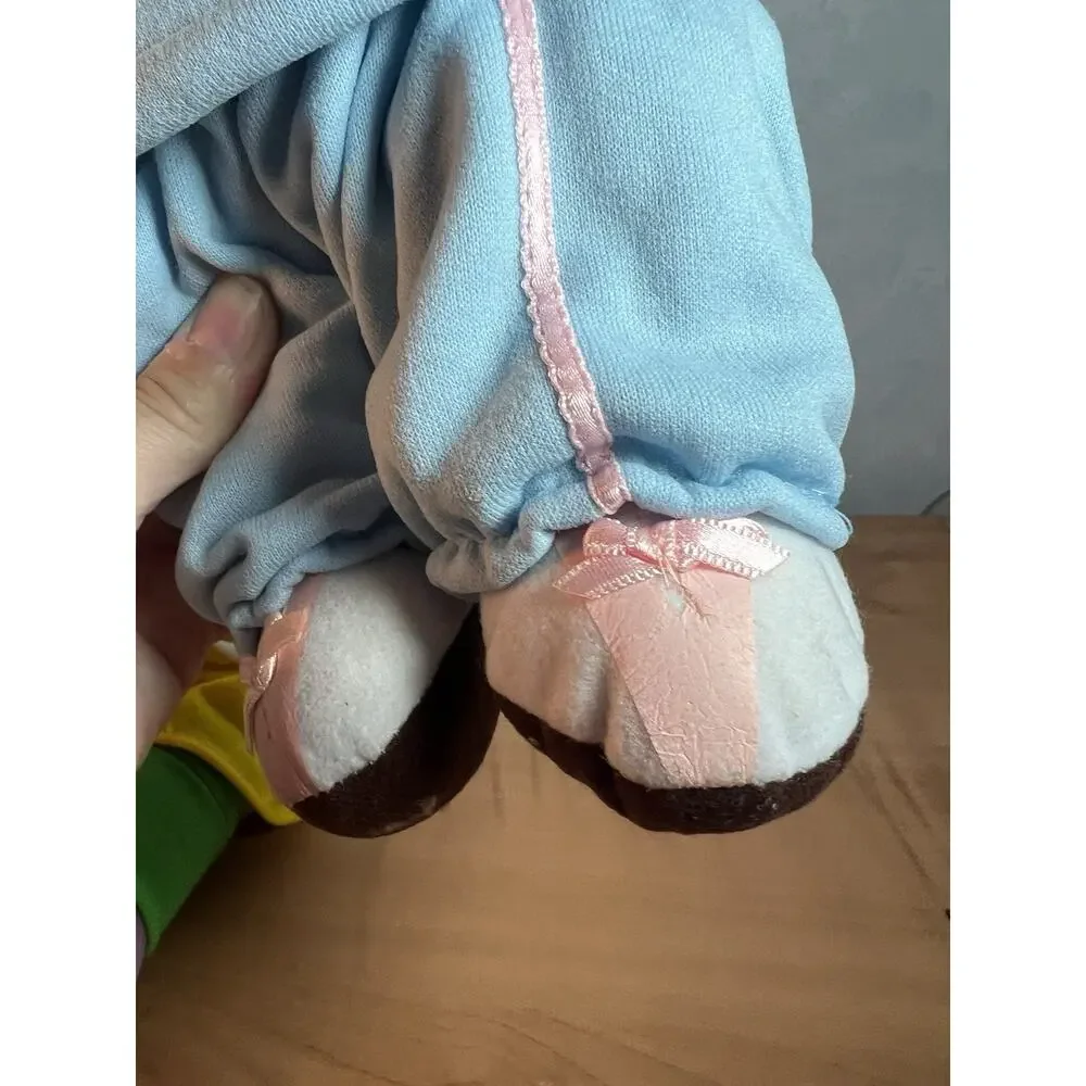 Two Teddy Bears Vintage 80s Workout Aerobic Clothes 11”